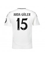 Real Madrid Arda Guler #15 Kotipaita 2024-25 Lyhythihainen